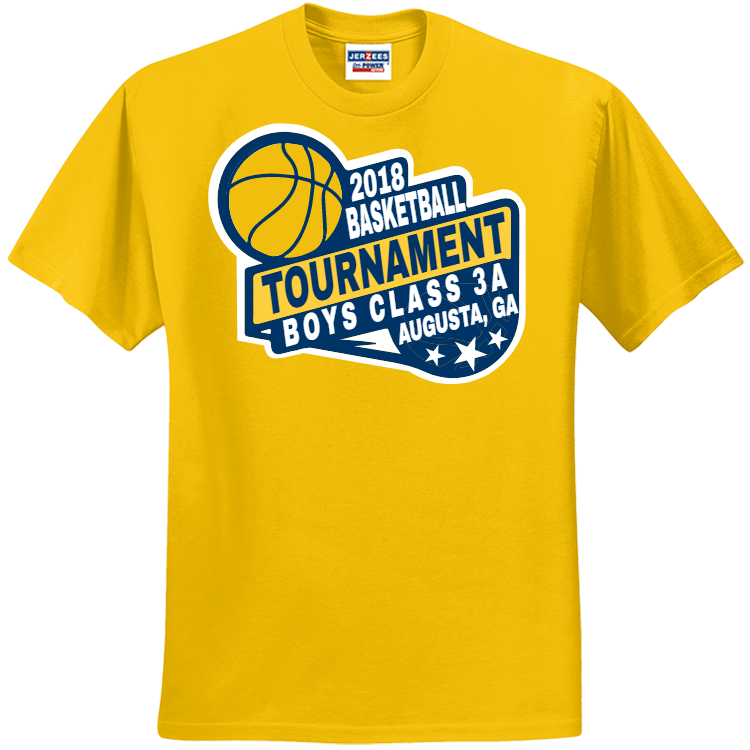 Boys Basketball Tournament Shirts Template
