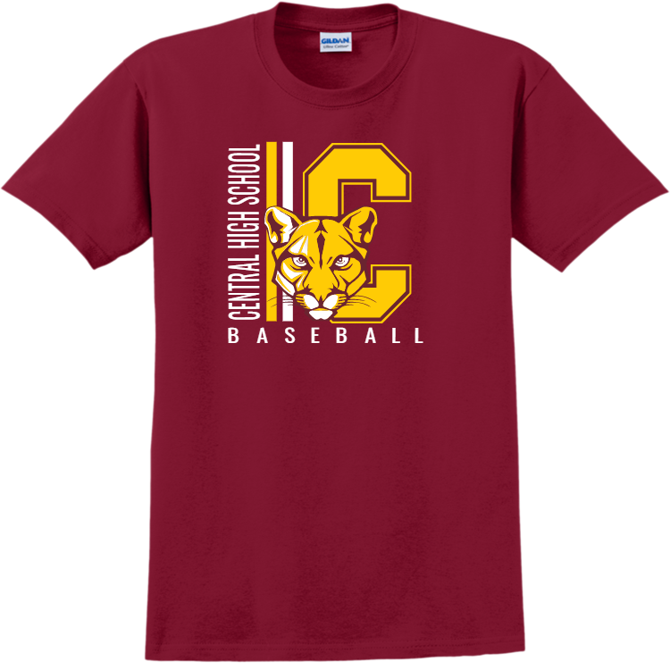 Central High School Baseball Baseball Tshirts