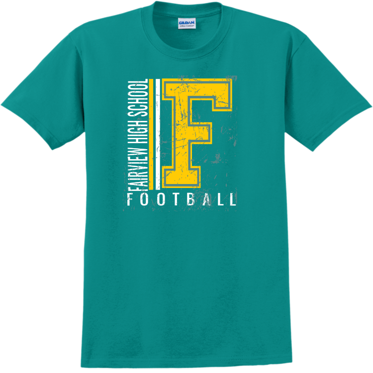 Fairview High Schoo Football l Teamwear Tshirts