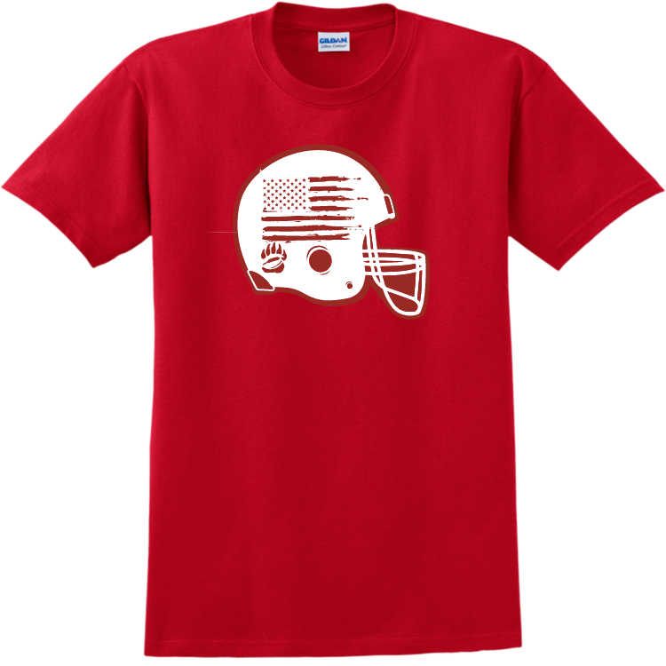 footballfanTshirtsAdult 100 Cotton TShirts Gildan 2000