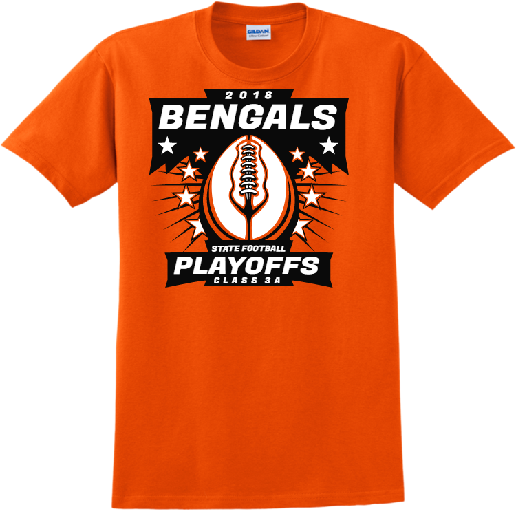 Bengals Foootball Playoffs Teamwear Tshirts
