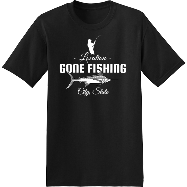 Gone Fishing Fishing Tshirts