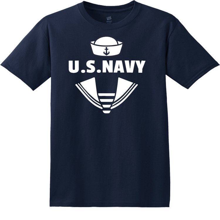 navyshirtdesignsMen's 100 Cotton TShirts Hanes 5280