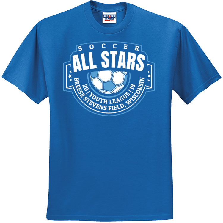 Soccer All Star Soccer T shirts