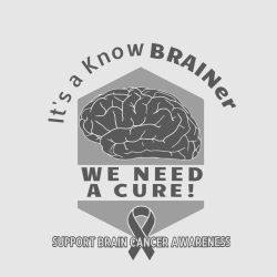 Brain Cancer T-shirts