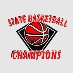 State Basketball Champions Wolves T-shirts