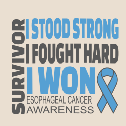 Esophageal Cancer T-shirts