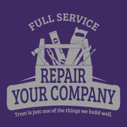 Full Service Repair - Construction T-shirts