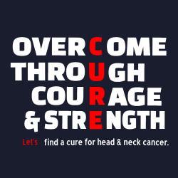 Head And Neck Cancer Awareness T-shirts