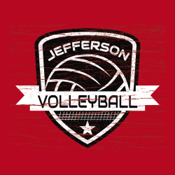 Jefferson Volleyball - Volleyball T-shirts