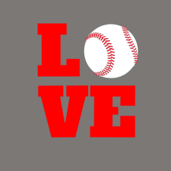 Love Baseball Tank Tops