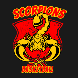 Scorpions Basketball Team T Shirts
