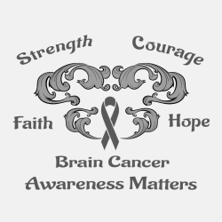 Brain Cancer T-shirts