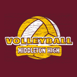 Volleyball Middleton High - Volleyball T-shirts
