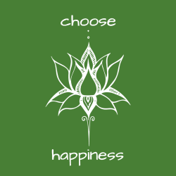 Yoga Choose Happiness - Yoga T-shirts