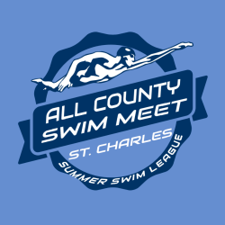 All County Swim Meet Summer Swim League - Swimming T-shirts