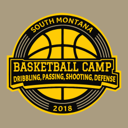Basketball Camp - Basketball T-shirts