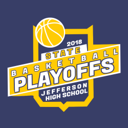 basketball playoffs t shirt designs T Shirts