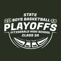Spartans Basketball Playoffs - Basketball T-shirts