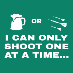 Or I Can Only Shoot One At A Time