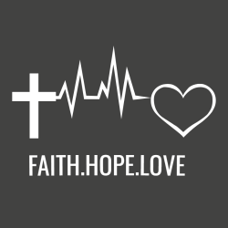 faith hope love - Christian T-shirts