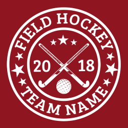 Field Hockey - Field Hockey T-shirt Design T-Shirt Design - 3237