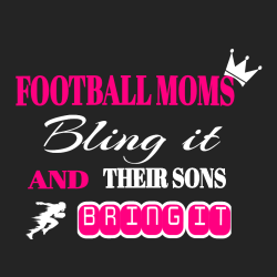 Football Mom - Fanwear T-shirts