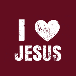 I love jesus - Christian T-shirts
