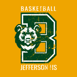 Jefferson High School Basketball - Basketball T-shirts
