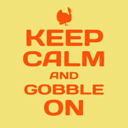 Keep Calm And Gobble On - Thanksgiving T-shirts