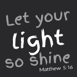 Let Your Light So Shine - Christian T-shirts