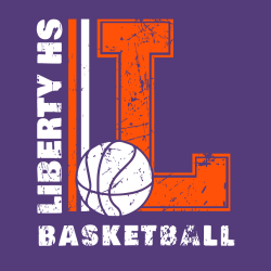 Liberty High School Basketball - Basketball T-shirts