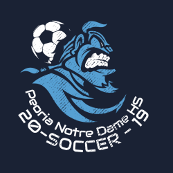 Peoria Notre Dame Hs soccer 2019 - Soccer T-shirts