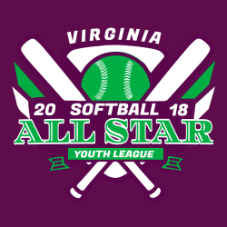 Softball All Star - Softball T-shirts