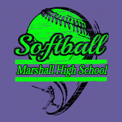 Softball Marshall High School - Softball T-shirts