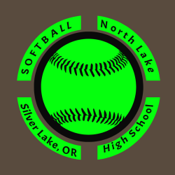 Softball North Lake High School Silver Lake, Or - Softball T-shirts