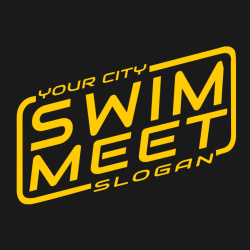 Swim Meet Star Wars - Swimming T-shirts