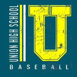 Union High School Baseball - Baseball T-shirts