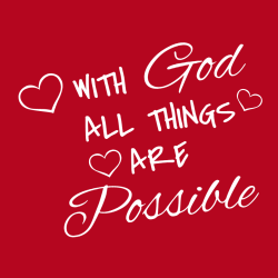 with god all things are possible christian shirts designs t shirts