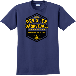 Pirates Basketball Team T Shirts