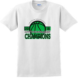 Basketball Tournament Champions T-shirts
