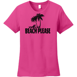 Beach Please Vacation T Shirt