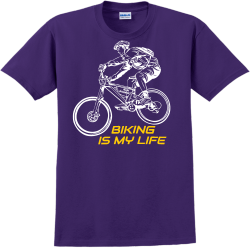 Biking Is My Life - Biking T-shirts