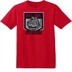 Bulldog Football T Shirts