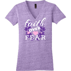 Faith Over  Fear  - Church T-shirts