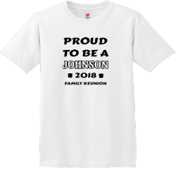 Family Reunion T Shirts