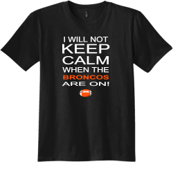 Football Keep Calm T Shirts