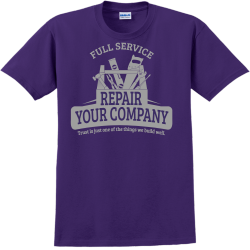 Full Service Repair - Construction T-shirts