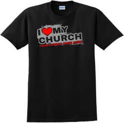   Church I   My Your Church Name Here  - Church T-shirts