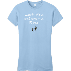 Last Fling Before The Ring T Shirts